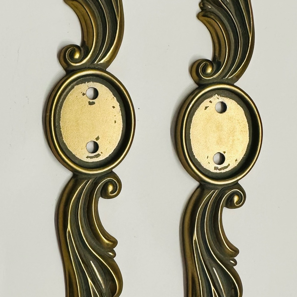 Bob Mackie Gold Back Plate for Furniture